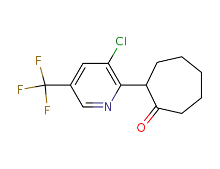 2-[3-chloro-5-(trifluoromethyl)-2-pyridinyl]cycloheptanone