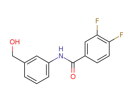 3,4-difluoro-N-(3-hydroxymethyl-phenyl)-benzamide