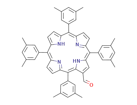 2-formyl-5,10,15,20-tetrakis-(3,5-dimethylphenyl)porphyrin