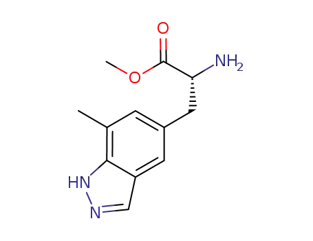 (R)-methyl 2-amino-3-(7-methyl-1H-indazol-5-yl)propanoate