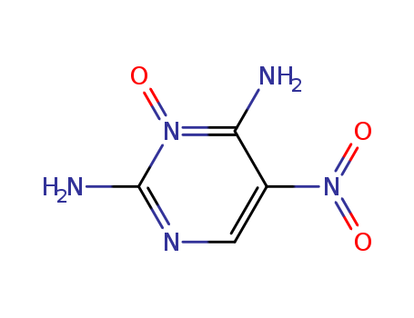 2,4-Pyrimidinediamine, 5-nitro-, 3-oxide