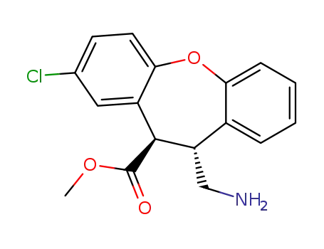 11-aminomethyl-8-chloro-10,11-dihydro-dibenzo[b,f]oxepine-10-carboxylic acid methyl ester