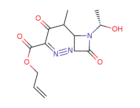 3S-(1S-hydroxyethyl)-4R-(1R-methyl-3-allyloxycarbonyl-2-oxo-3-diazopropyl)azetidin-2-one