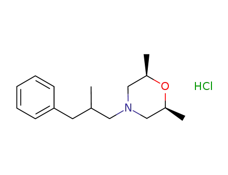 (2R,6S)-2,6-dimethyl-4-(2-methyl-3-phenylpropyl)morpholine hydrochloride