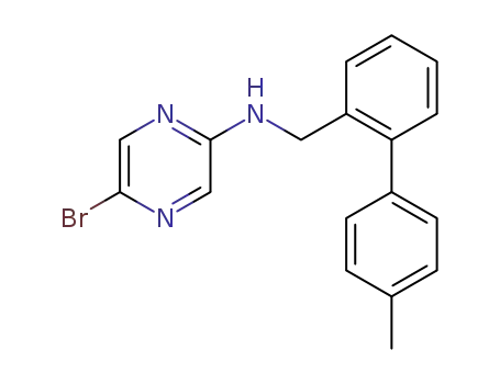 (5-bromo-pyrazin-2-yl)-(4'-methyl-biphenyl-2-ylmethyl)-amine