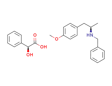 (R)-N-benzyl-N-(1-methyl-2-p-methoxyphenylethyl)amine L-mandelate