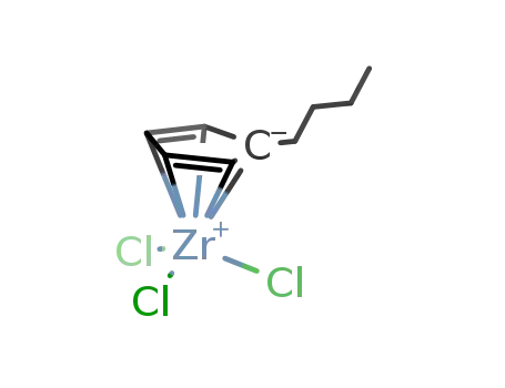 Molecular Structure of 329735-75-3 (N-BUTYLCYCLOPENTADIENYLZIRCONIUM TRICHLORIDE)