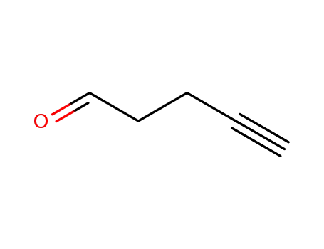 Molecular Structure of 18498-59-4 (4-Pentynal)