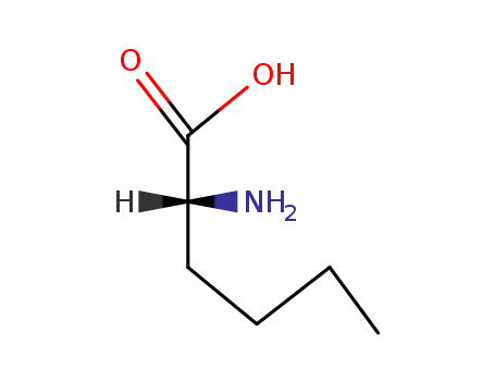 Molecular Structure of 327-56-0 (D-Norleucine)