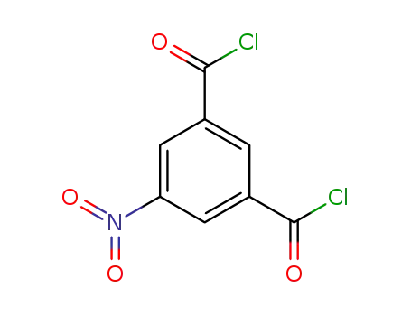 Molecular Structure of 13438-30-7 (5-nitroisophthaloyl chloride)