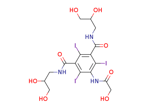 N,N'-BIS(2,3-DIHYDROXYPROPYL)-5-[(HYDROXYACETYL)AMINO]-2,4,6-TRIIODO-1,3-BENZENEDICARBOXAMIDE