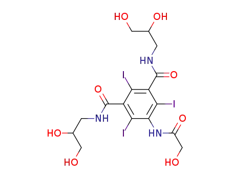 N1,N3-bis(2,3-dihydroxypropyl)-5-(2-hydroxyacetamido)-2,4,6-triiodobenzene-1,3-dicarboxamide