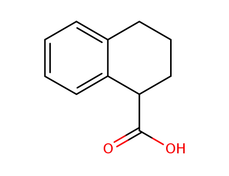 Molecular Structure of 1914-65-4 (1,2,3,4-Tetrahydro-1-naphthoic acid)