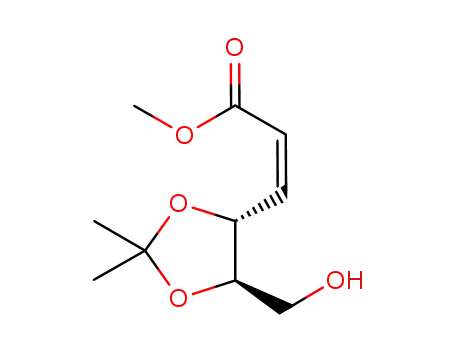 (Z)-(4R,5R)-3-(5-hydroxymethyl-2,2-dimethyl[1,3]dioxolan-4-yl)acrylic acid methyl ester