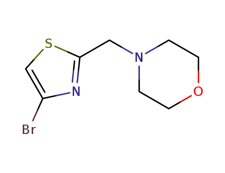 4-[(4-bromo-1,3-thiazol-2-yl)methyl]morpholine