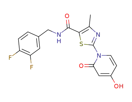 N-(3,4-difluorobenzyl)-2-(4-hydroxy-2-oxopyridin-1(2H)-yl)-4-methylthiazole-5-carboxamide