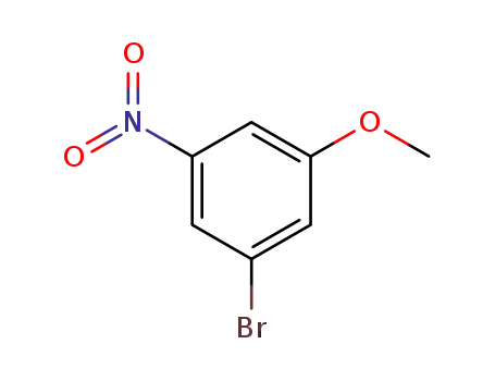 Molecular Structure of 16618-67-0 (3-BROMO-5-NITROANISOLE)