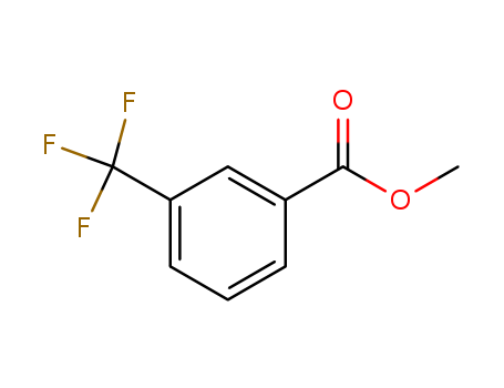 2557-13-3,Methyl 3-(trifluoromethyl)benzoate,m-Toluicacid, a,a,a-trifluoro-, methyl ester (6CI,8CI);Methyl 3-trifluoromethylbenzoate;Methyl m-trifluoromethylbenzoate;