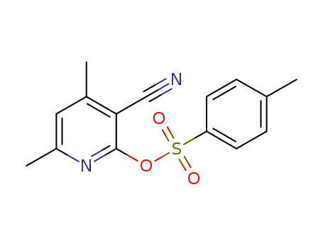 3-cyano-4,6-dimethyl-2-pyridinyl tosylate