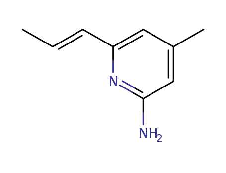 (E)-4-methyl-6-(prop-1-enyl)pyridin-2-amine