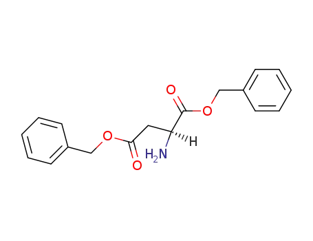 Molecular Structure of 2791-79-9 (Dibenzyl L-aspartate)