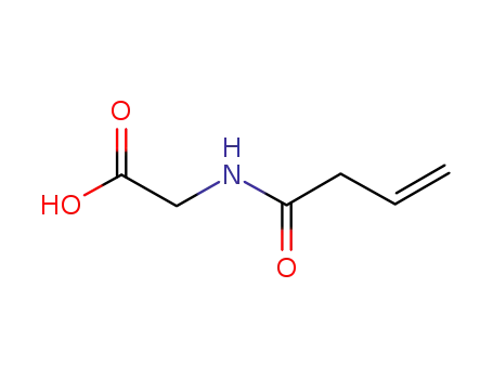 Molecular Structure of 73122-61-9 (methyl 2-(but-3-enoylamino)acetate)