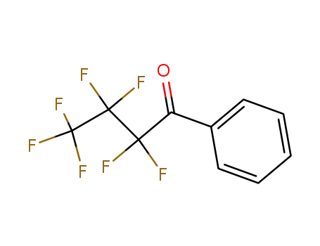 Molecular Structure of 559-91-1 ((HEPTAFLUOROBUTYRO)PHENONE)