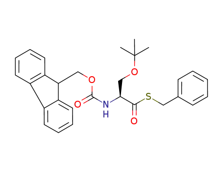 N-(fluoren-9-ylmethoxycarbonyl)-O-(tert-butyl)-L-serine S-benzyl ester