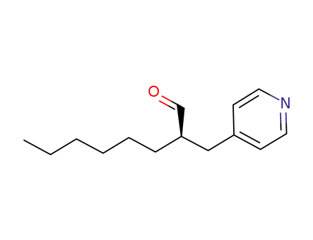 (R)-2-(pyridin-4-ylmethyl)octanal