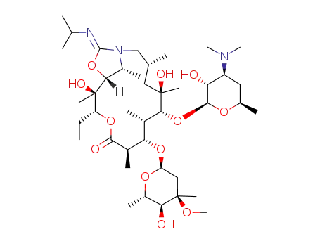 9a,11-O-(N'-isopropropylcarbonimidoyl)-9-deoxo-9a-aza-9a-homoerythromycin A