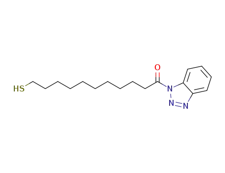 11-(1H-benzotriazole-1-yl)-11-oxoundecane-1-thiol