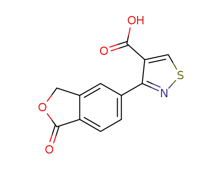 3-(1-oxo-1,3-dihydroisobenzofuran-5-yl)isothiazole-4-carboxylic acid