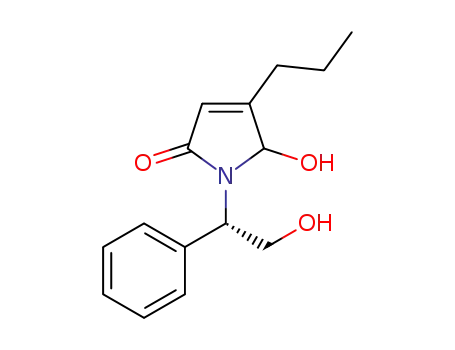 5-hydroxy-1-(2-hydroxy-1-(S)-phenyl-ethyl)-4-n-propyl-1,5-dihydro-pyrrol-2-one