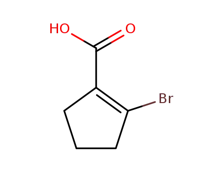 2-bromo-1-cyclopentene-1-carboxylic acid