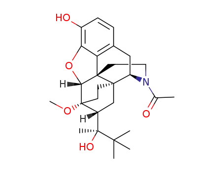 [5α,7α]-17-acetyl-α-(1,1-dimethylethyl)-4,5-epoxy-18,19-dihydro-6-methoxy-α-methyl-6,14-ethenomorphinan-7-methanolamide
