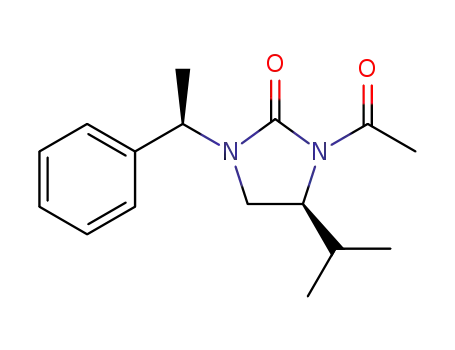 (4S)-N-acetyl-4-isopropyl-1-[(R)-1-phenylethyl]imidazolidin-2-one