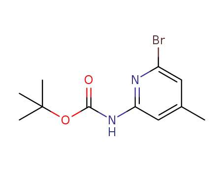 tert-butyl (6-bromo-4-methylpyridin-2-yl)carbamate