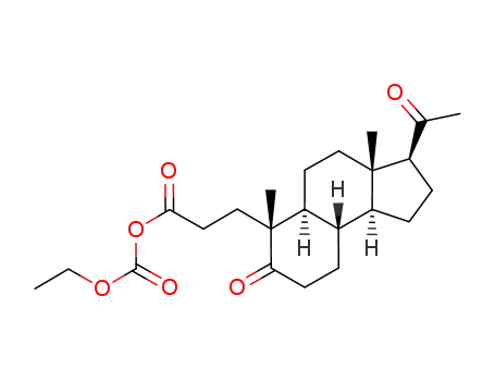 3,5-seco-4-norpregn-5,20-dioxo-3-(ethoxycarbonyl)carboxylate