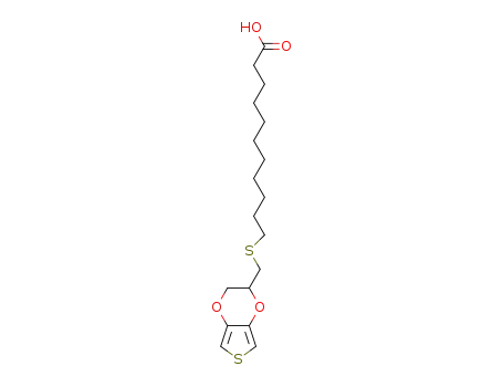 11-((2,3-dihydrothieno[3,4-b][1,4]dioxin-2-yl)methylthio)undecanoic acid