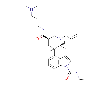 (6aR,9R,10aR)-7-allyl-N9-[3-(dimethylamino)propyl]-N4-ethyl-6a,7,8,9,10,10a-hexahydroindolo[4,3-fg]quinoline-4,9(6H)-dicarboxamide
