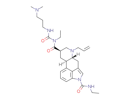 (6aR,9R,10aR)-7-allyl-N9-[(3-(dimethylamino)propyl)carbamoyl]-N4,N9-diethyl-6a,7,8,9,10,10a-hexahydroindolo[4,3-fg]quinoline-4,9(6H)-dicarboxamide