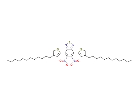 4,7-bis(4-dodecylthiophen-2-yl)-5,6-dinitrobenzo[c][1,2,5]thiadiazole