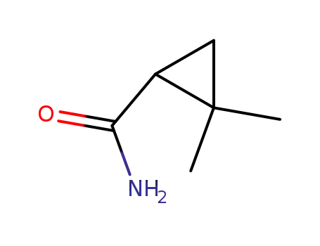 Molecular Structure of 1759-55-3 (2,2-DIMETHYLCYCLOPROPANE CARBOXAMIDE)