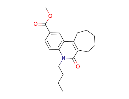 methyl 5-butyl-6-oxo-6,7,8,9,10,11-hexahydro-5H-cyclohepta[c]quinoline-2-carboxylate