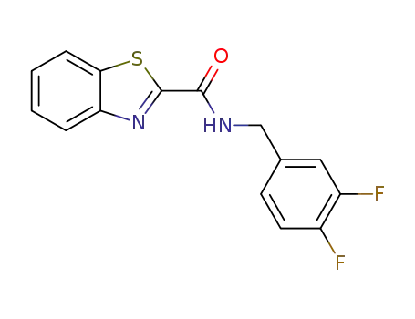 N-(3,4-difluorobenzyl)benzo[d]thiazole-2-carboxamide