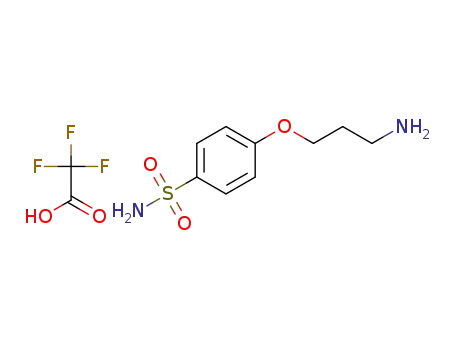 3-(4-sulfamoylphenoxy)propylammonium trifluoroacetate