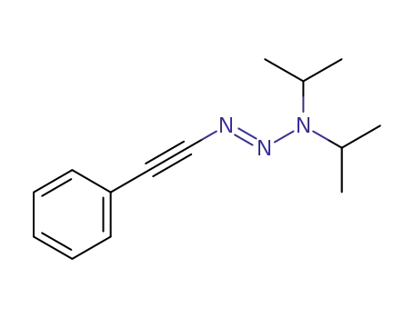 (E)-3,3-diisopropyl-1-(phenylethynyl)triaz-1-ene