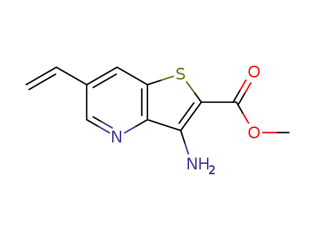 methyl 3-amino-6-vinylthieno[3,2-b]pyridine-2-carboxylate