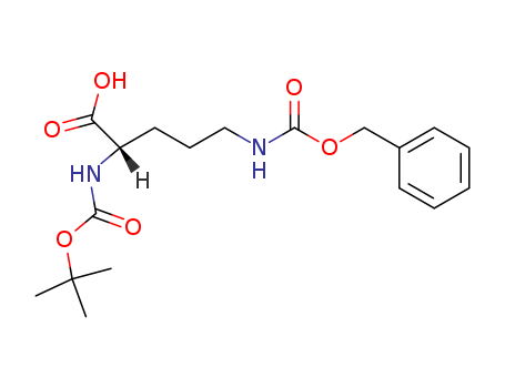 N-tert-Butoxycarbonyl-N'-benzyloxycarbonyl-L-ornithine(2480-93-5)