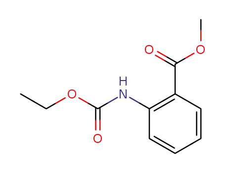 Molecular Structure of 83846-67-7 (methyl 2-[(ethoxycarbonyl)amino]benzoate)